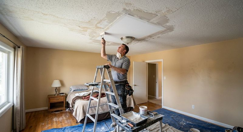 Bedroom Wall Repair in Alpharetta, GA