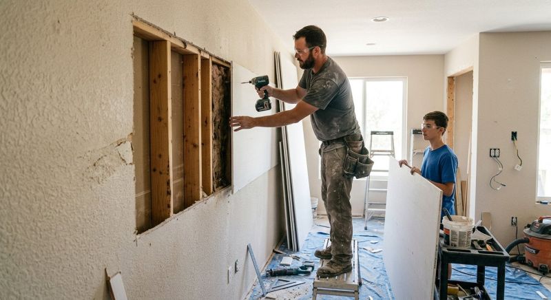 House Drywall Installation in Denver County, CO